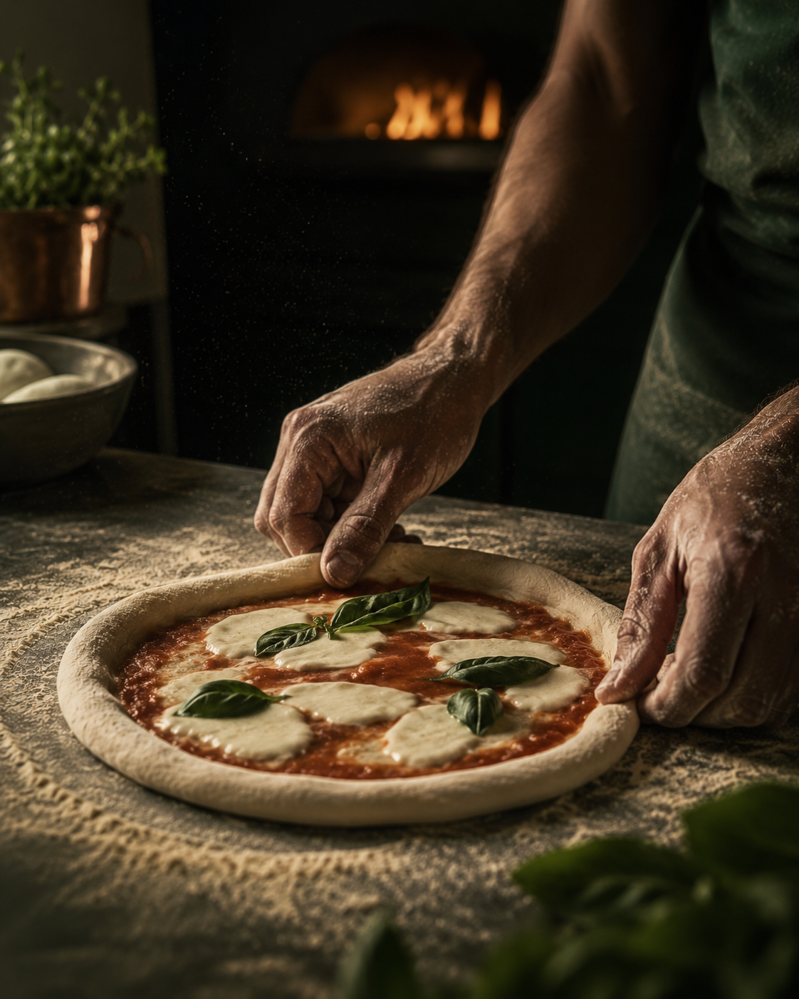 Jede Pizza.